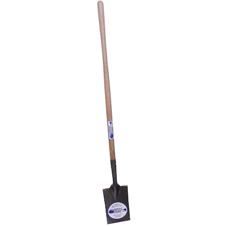 THE BRUSH MAN Tear-Off Spade With Fulcrum, Smooth Edge, Long Wood Hdl, 3PK SPADE-3-LW-I